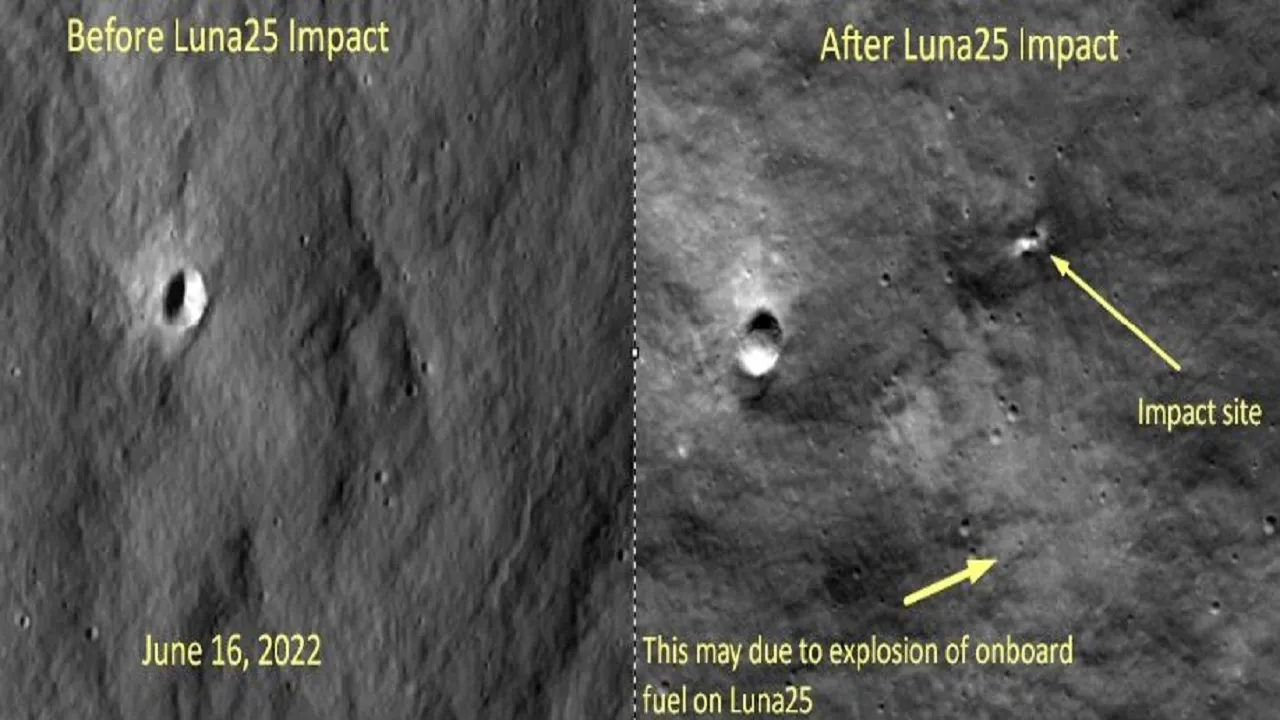 Failed Luna-25 Mission
