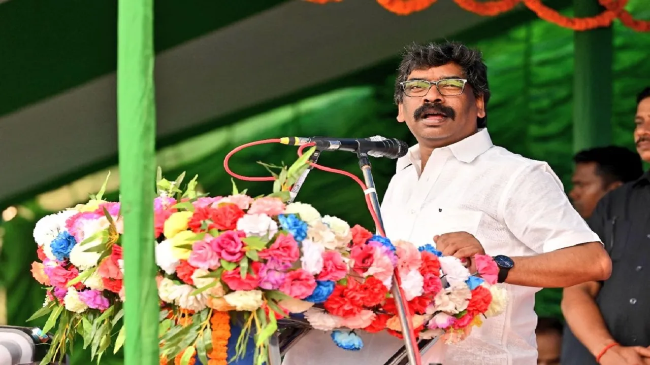 CM Hemant soren speech
