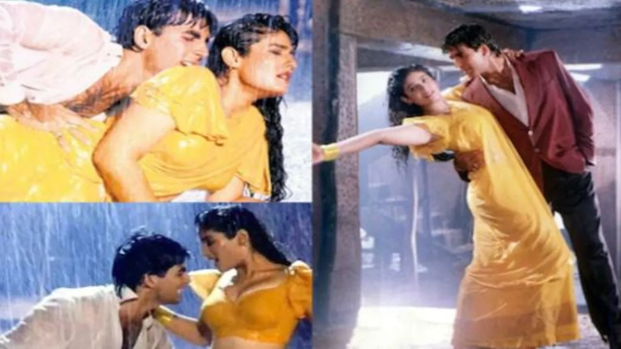 Akshay Kumar and Raveena Tandon
