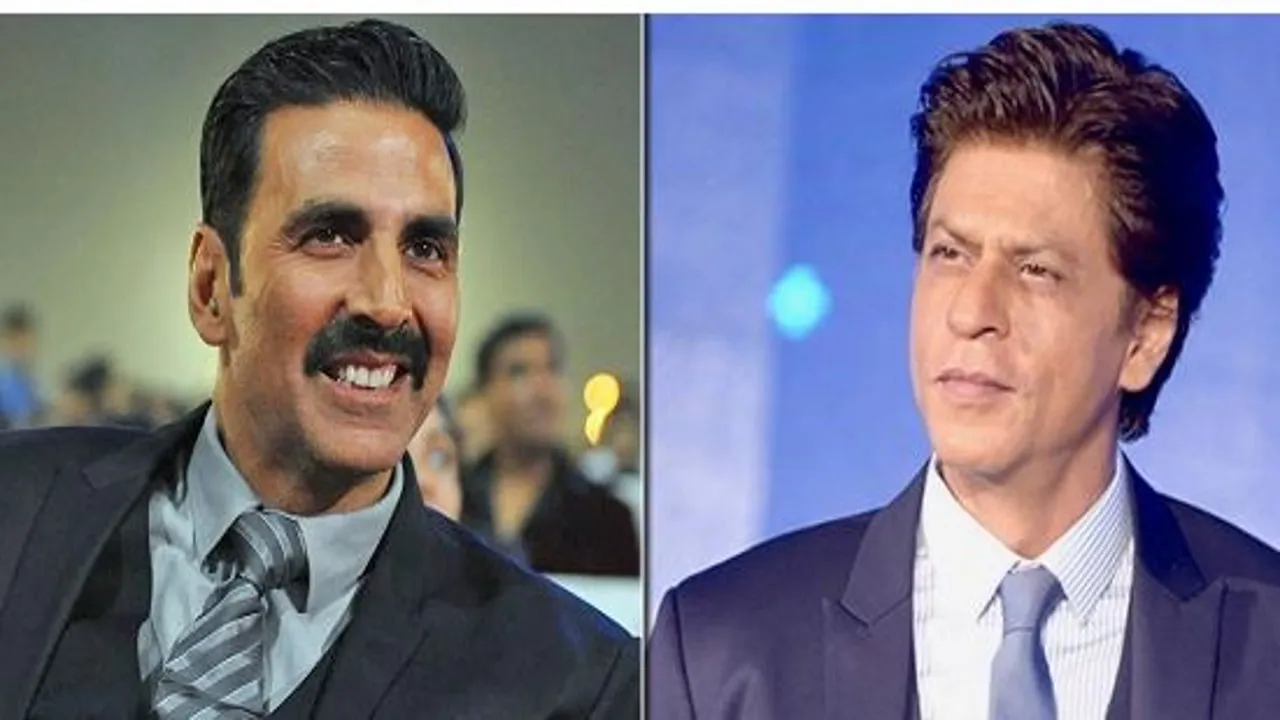 Shah Rukh Khan and Akshay Kumar