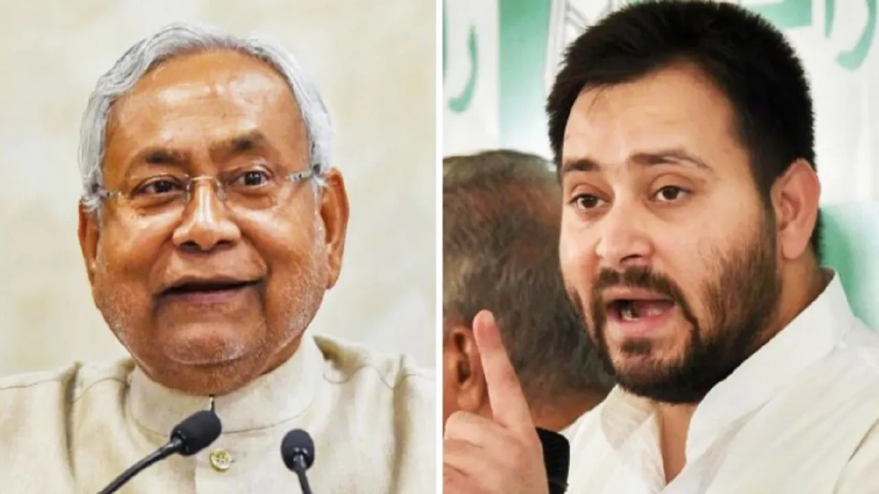nitish kumar and tejashwi yadav