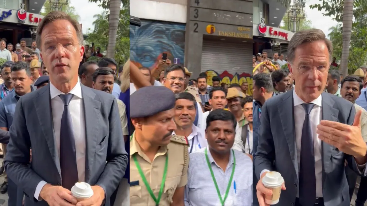 Netherlands Prime Minister Mark Rutte viral video