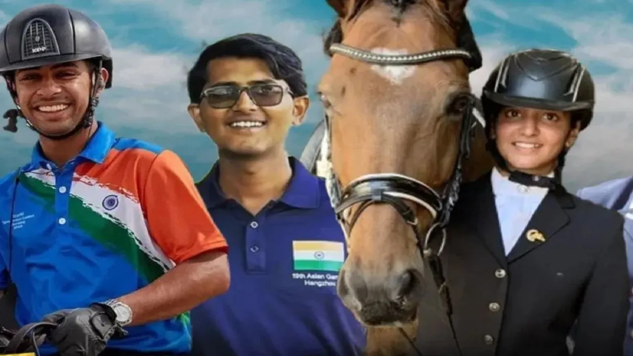 3rd gold medal for india in equestrian in asian games after 41 years