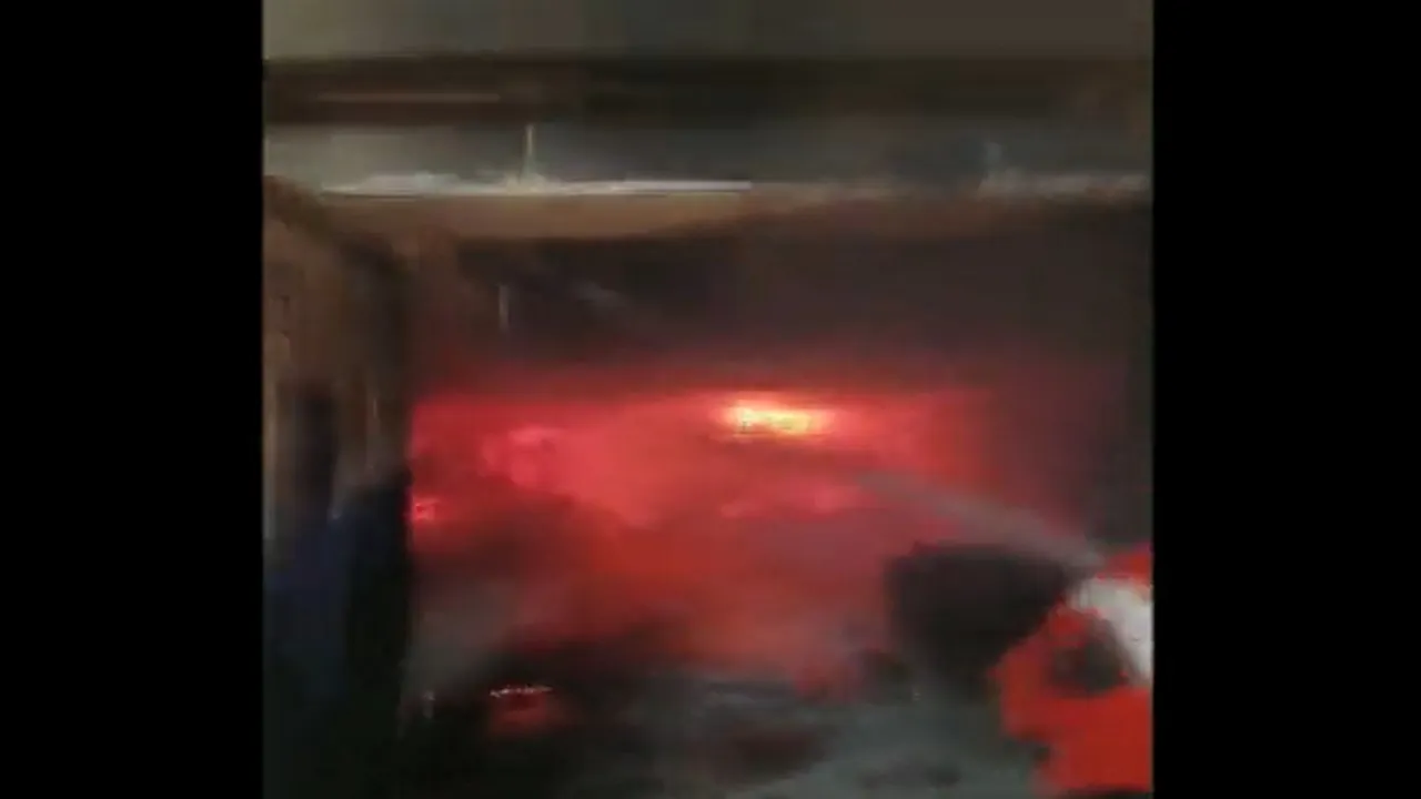 fire in delhi