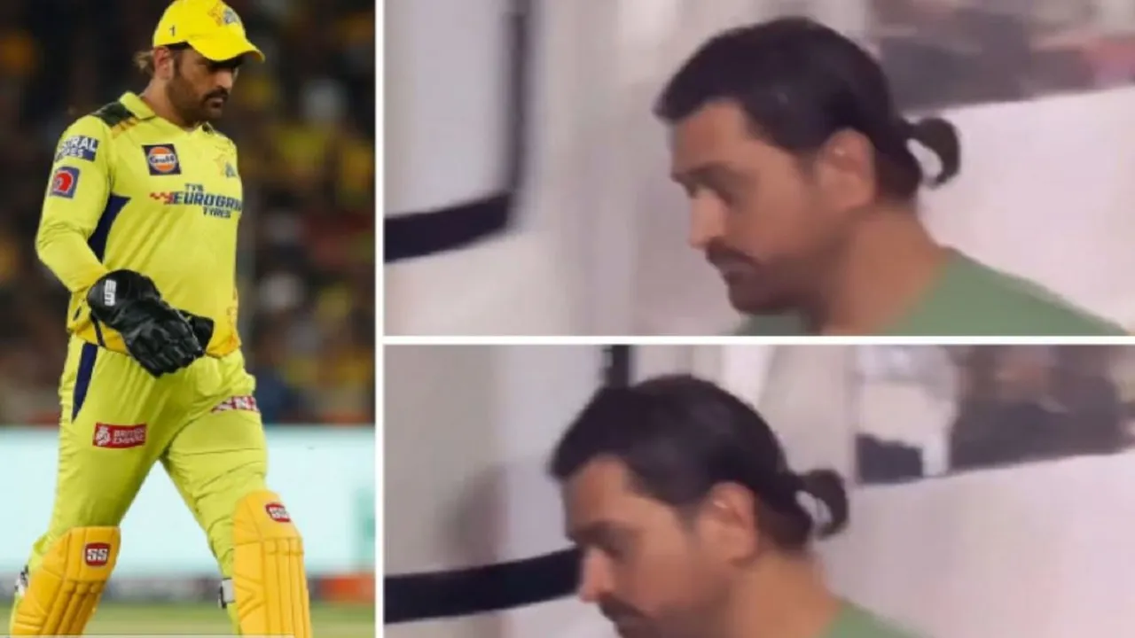 MS Dhoni New Look Viral