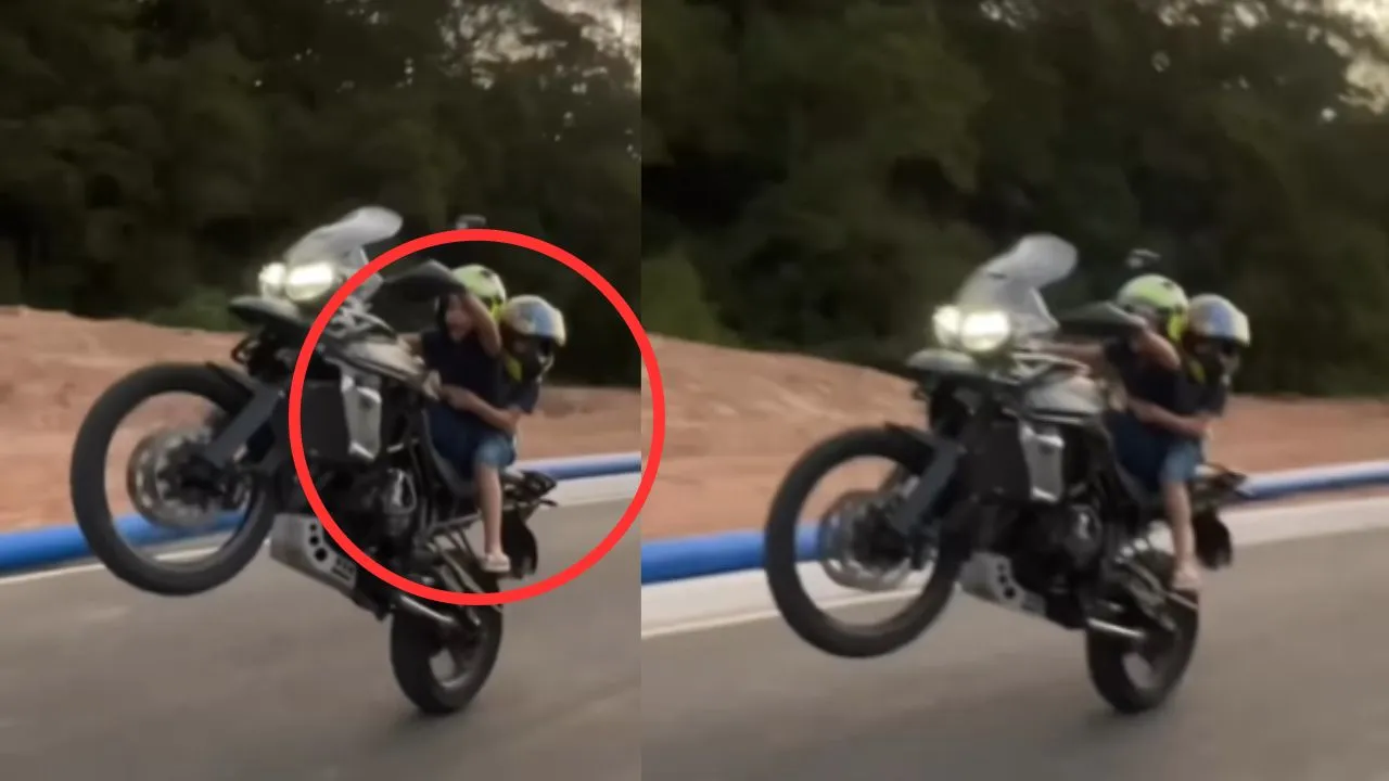 viral stunt trending video