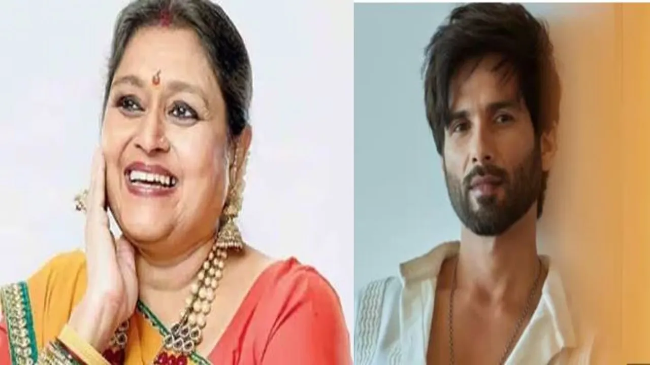 Supriya Pathak and Shahid kapoor
