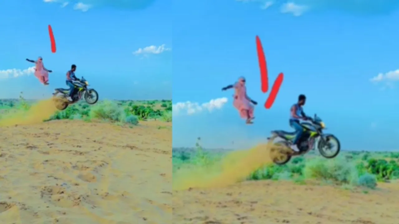 viral stunt trending video