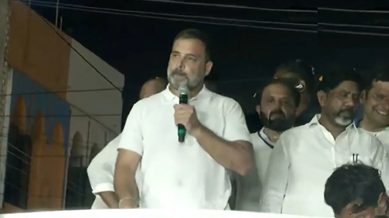 rahul gandhi in Telangana