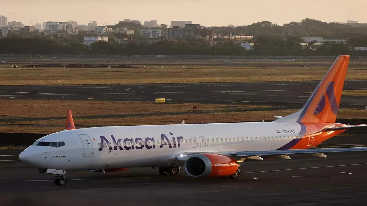 Akasa Air flight