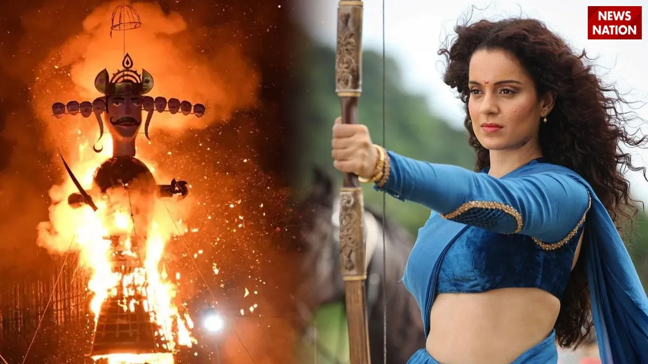 Kangana Ranaut Ravan Dahan
