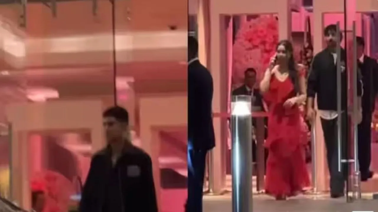 shubman gill sara tendulkar spotted together video viral