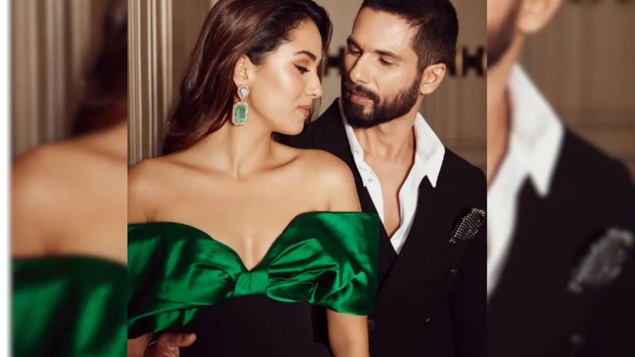 Shahid Kapoor and Mira Rajput