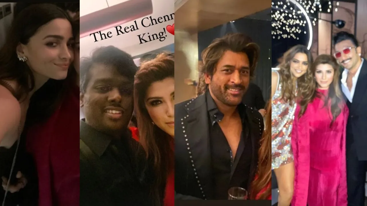 shahrukh khan birthday bash