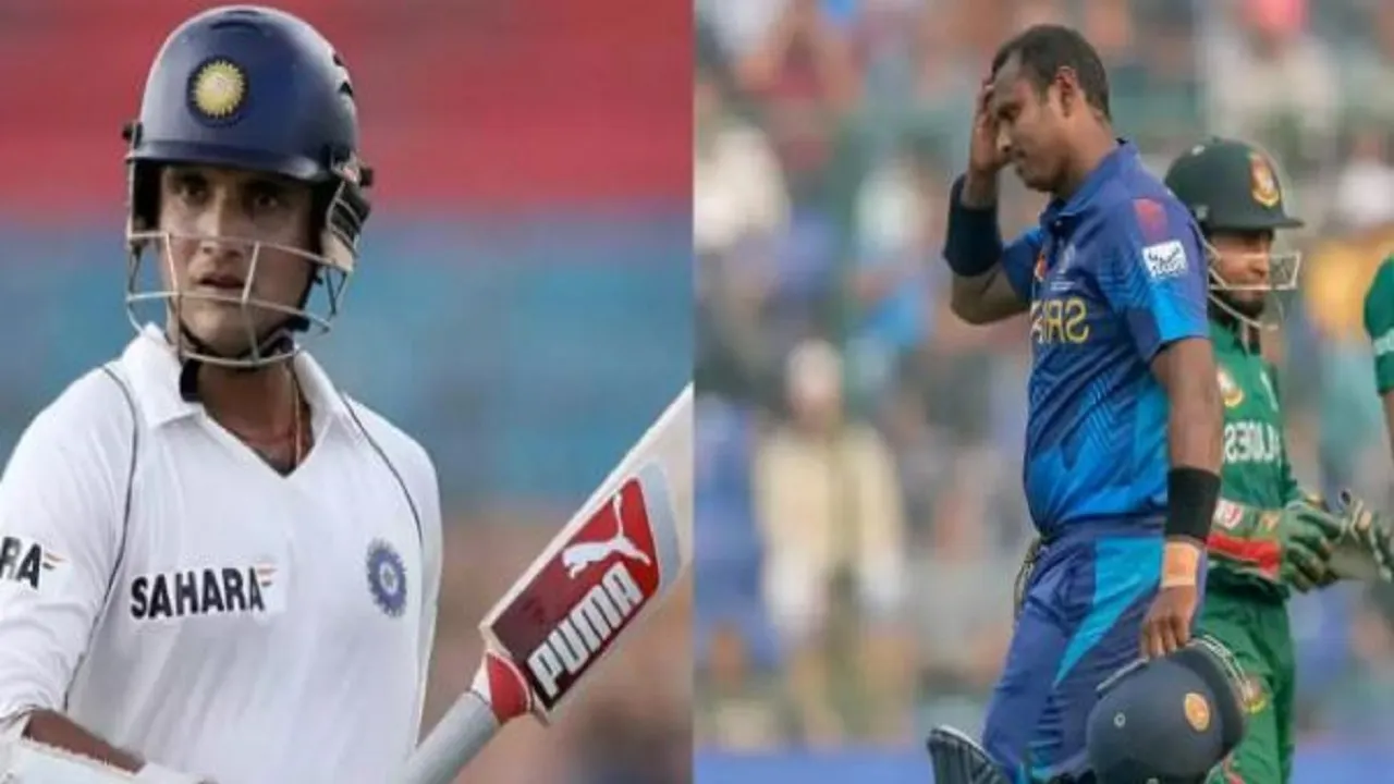 Angelo Matthews Timed Out, Sourav Ganguly