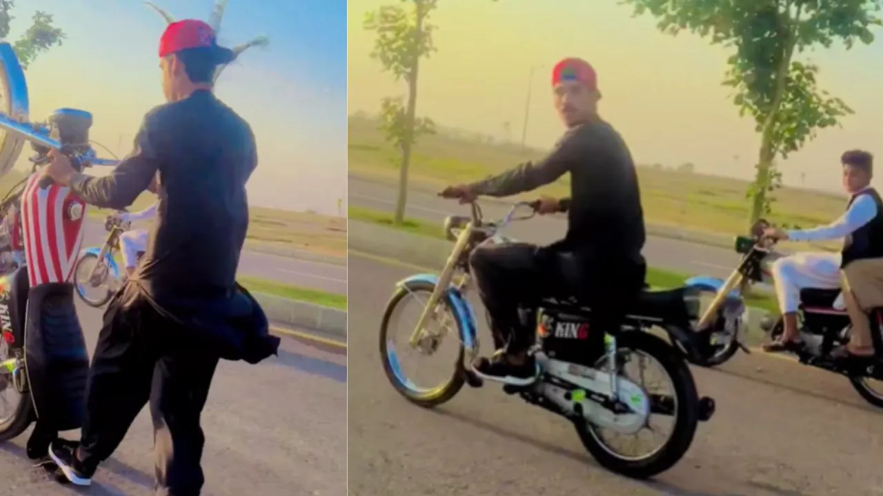 viral stunt trending video