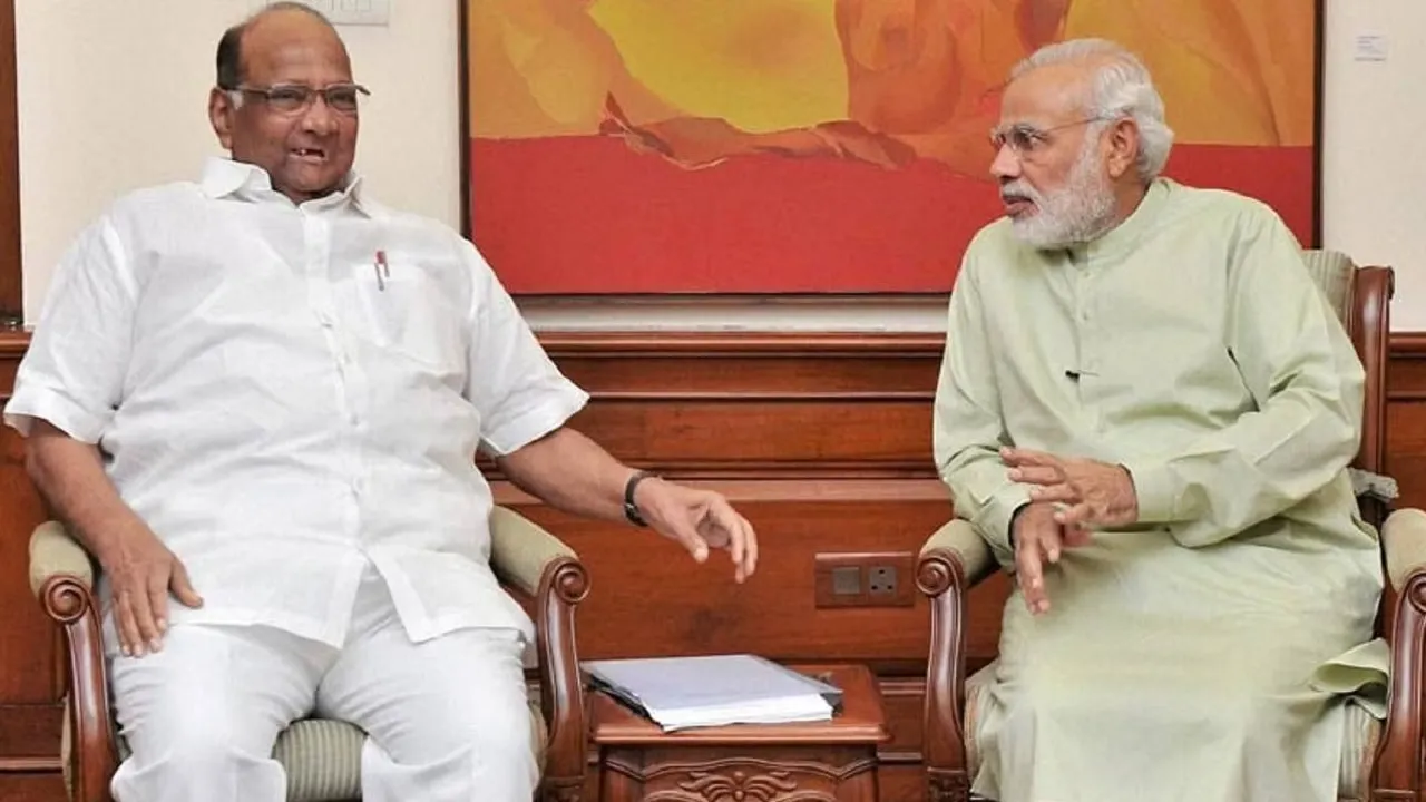 PM Modi Wishes Sharad Pawar on his birthday