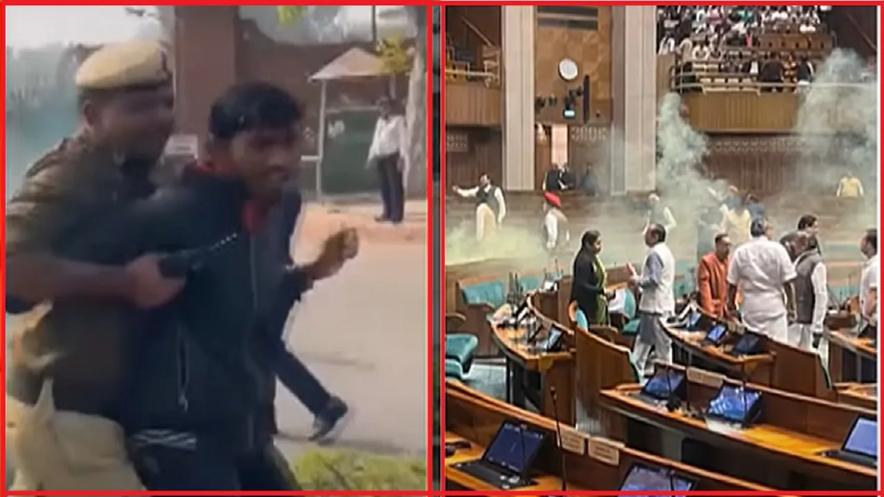Security breach in Lok Sabha