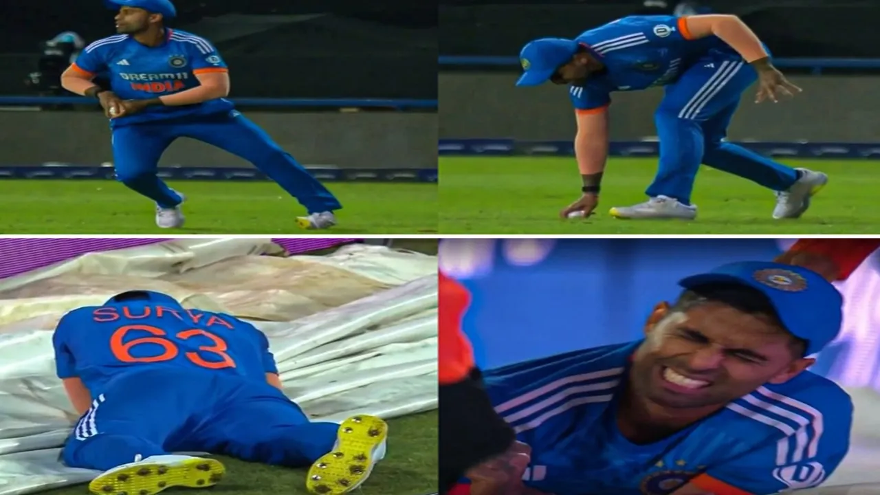 suryakumar yadav injured during fielding in johannesburg ind vs sa 3rd