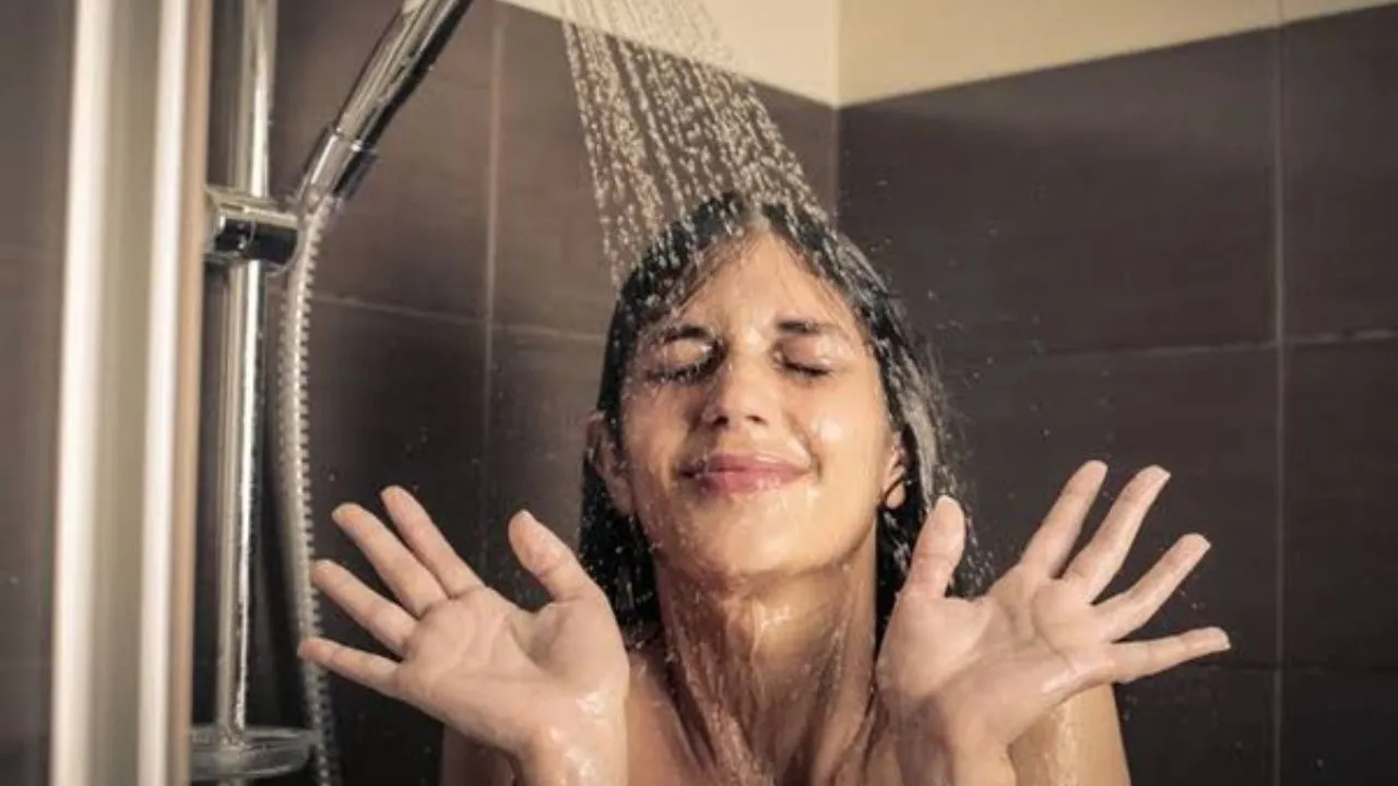 bath video in winter