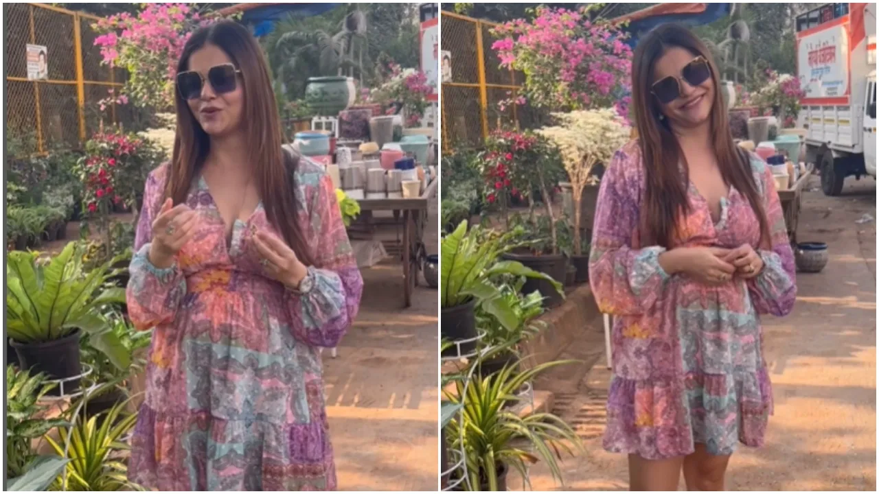 Rubina Dilaik Post Pregnancy Look