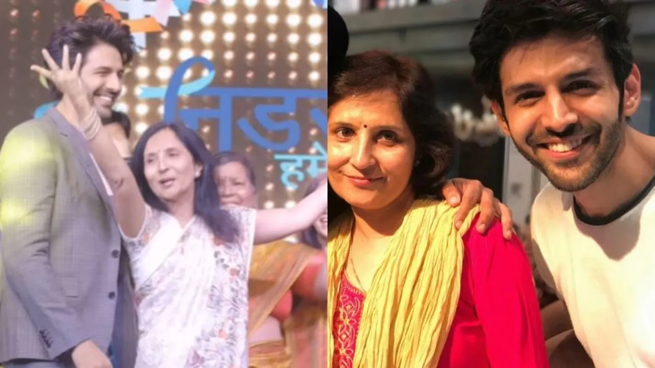 Kartik Ryan Mother birthday