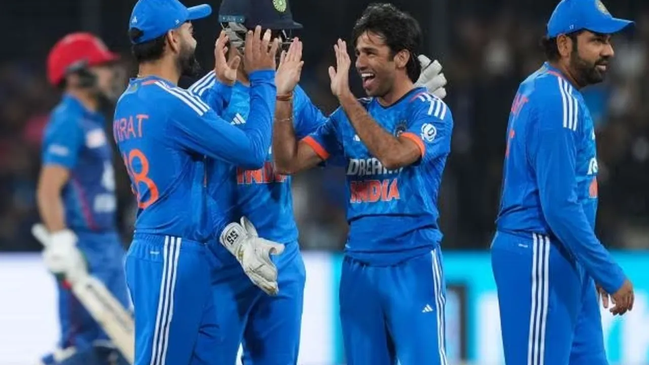 IND vs AFG 3rd T20I