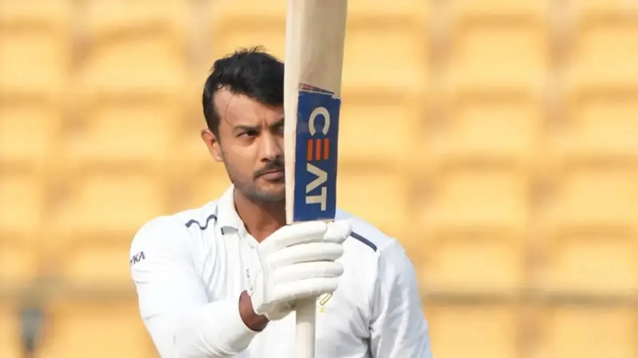 Cricketer MAYANK AGARWAL ADMITTED to ICU IN AGARTALA
