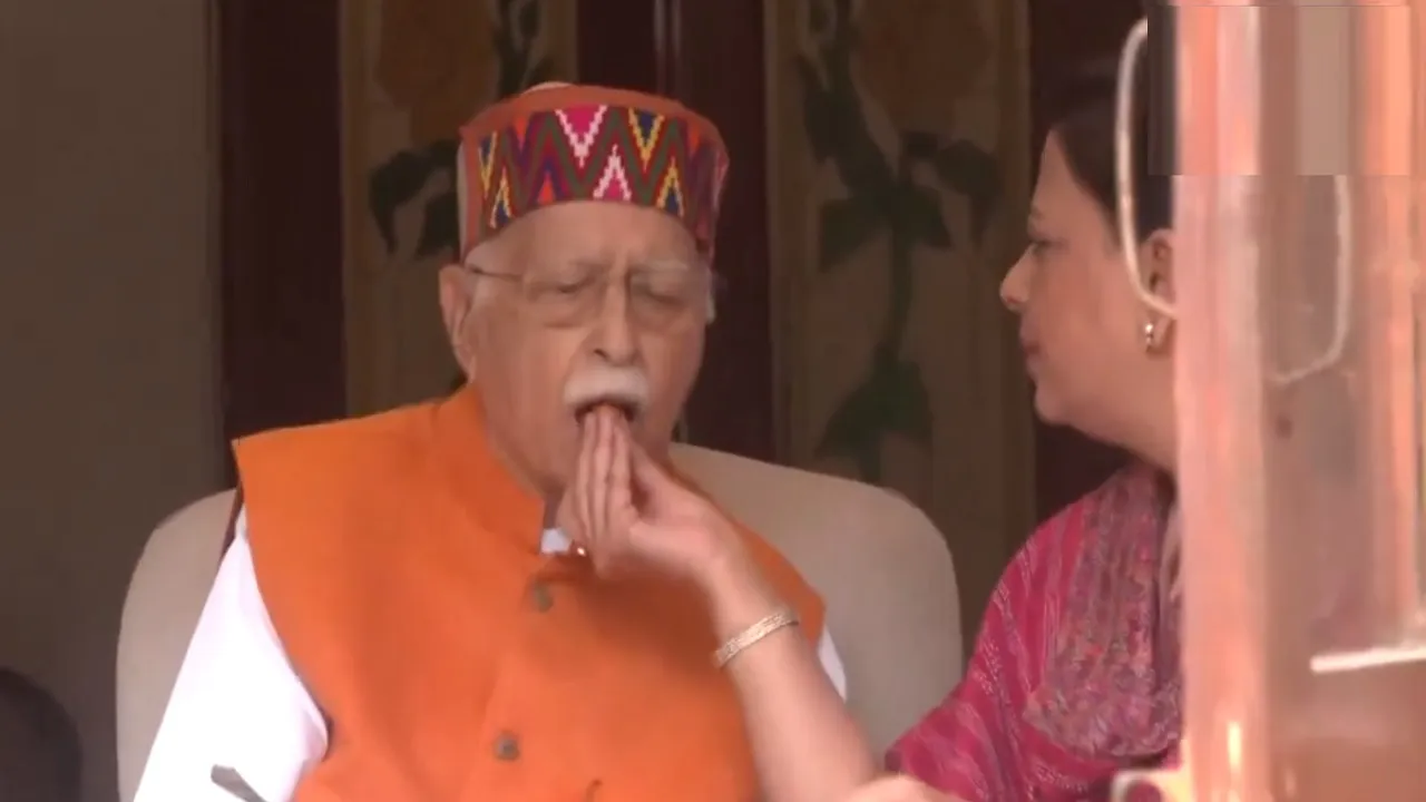 BJP leader LK Advani