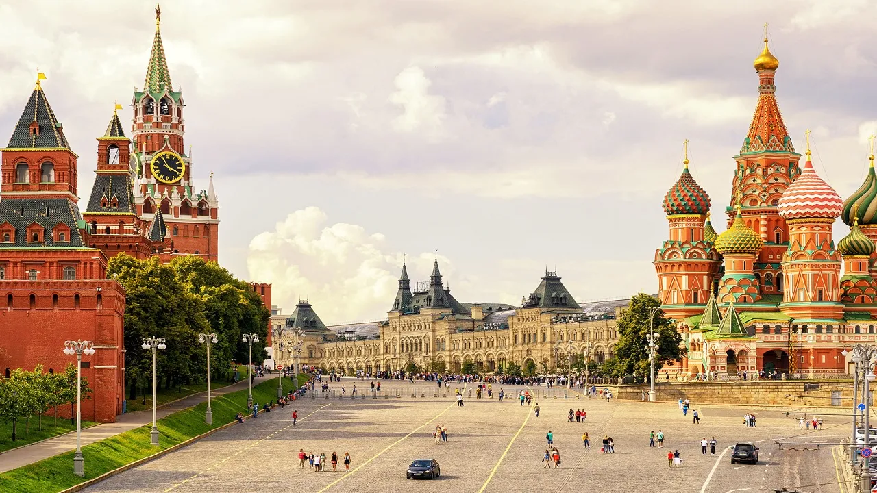 Moscow tourist place