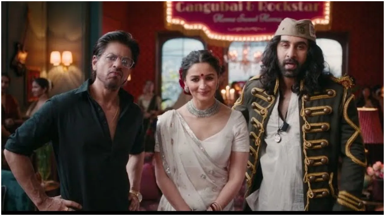 Shah Rukh Alia Ranbir Video