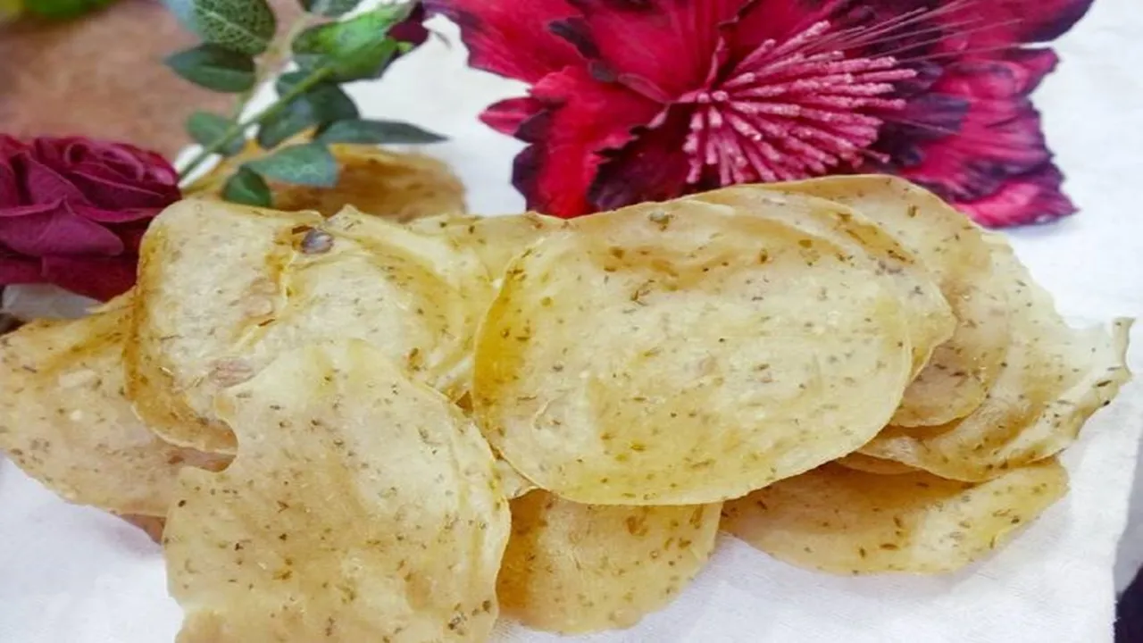 Best recipe of potato papad