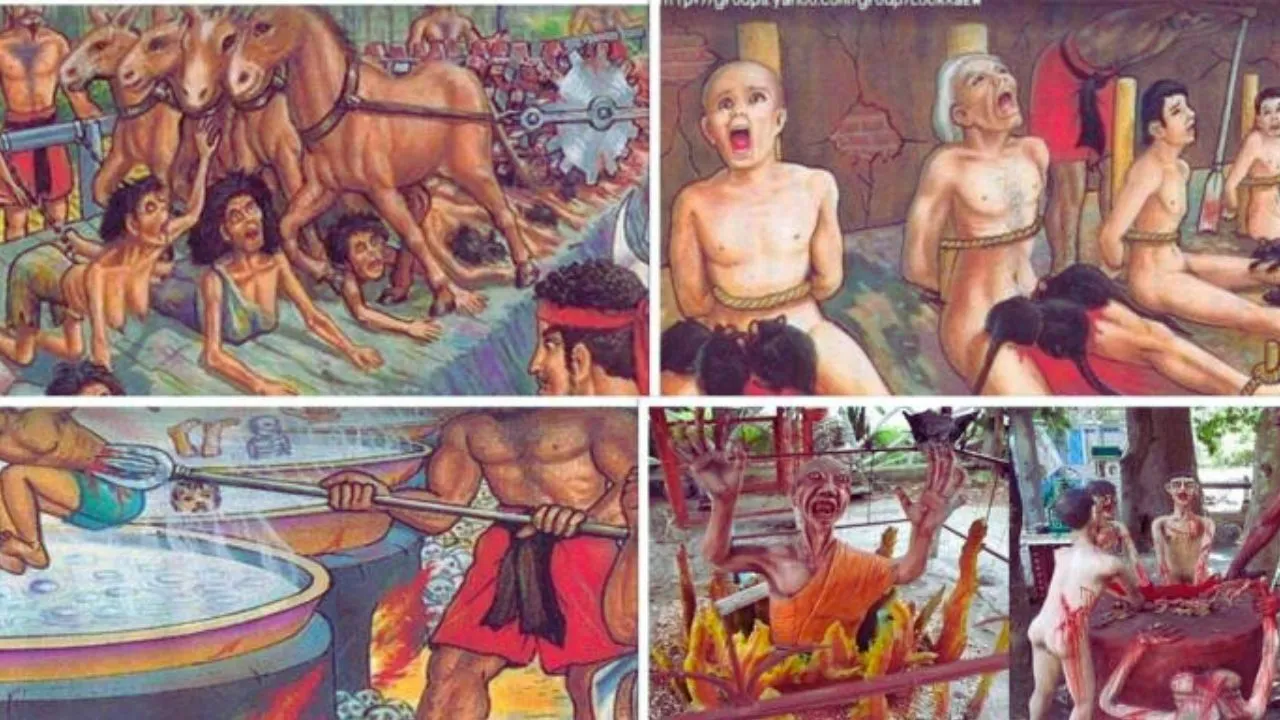 Narak lok ki sajaye