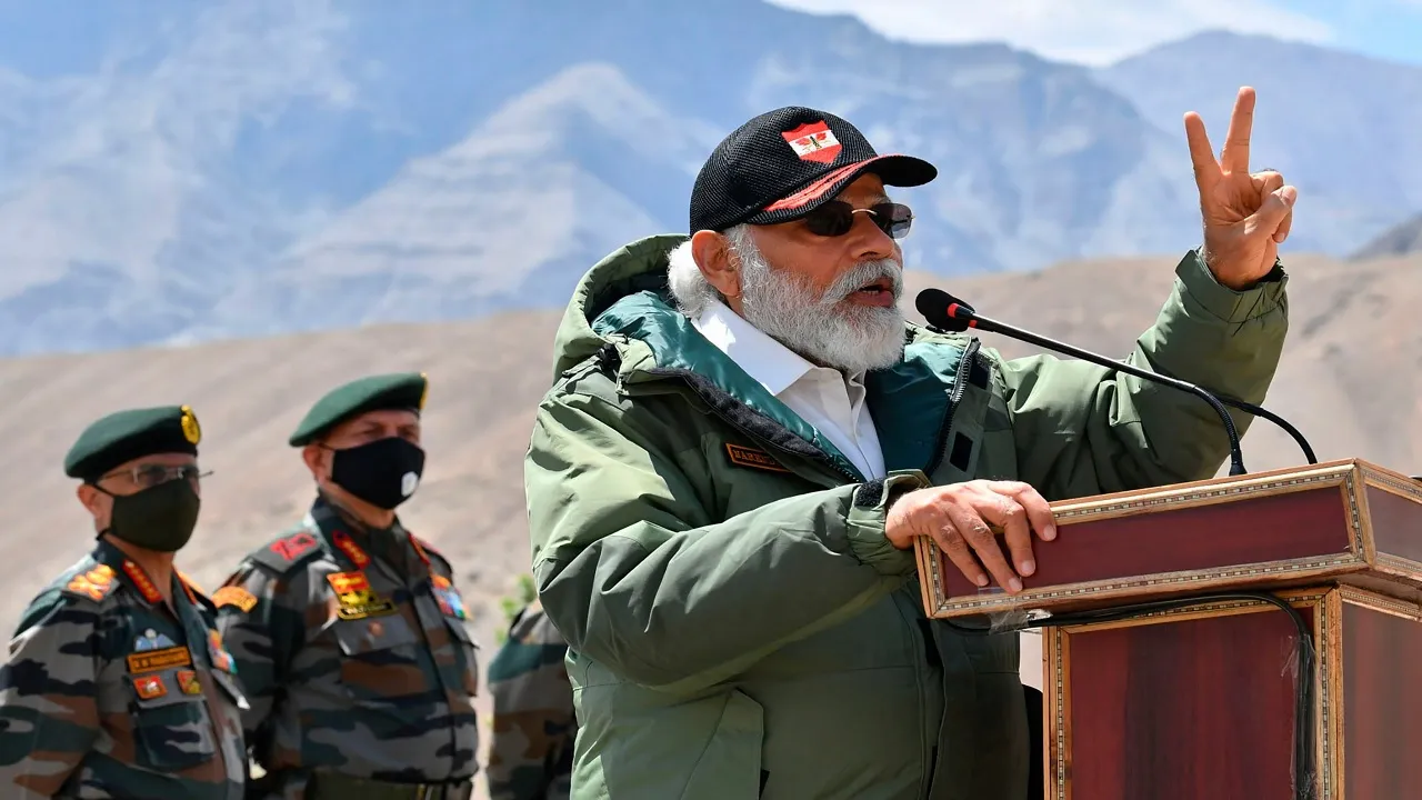 pm modi army