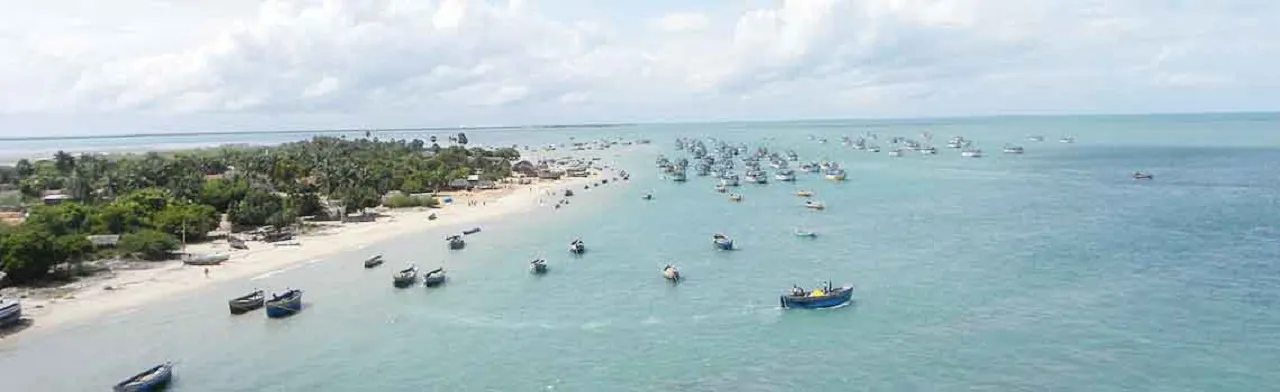Kurusadai Island in rameshwaram Tamil Nadu