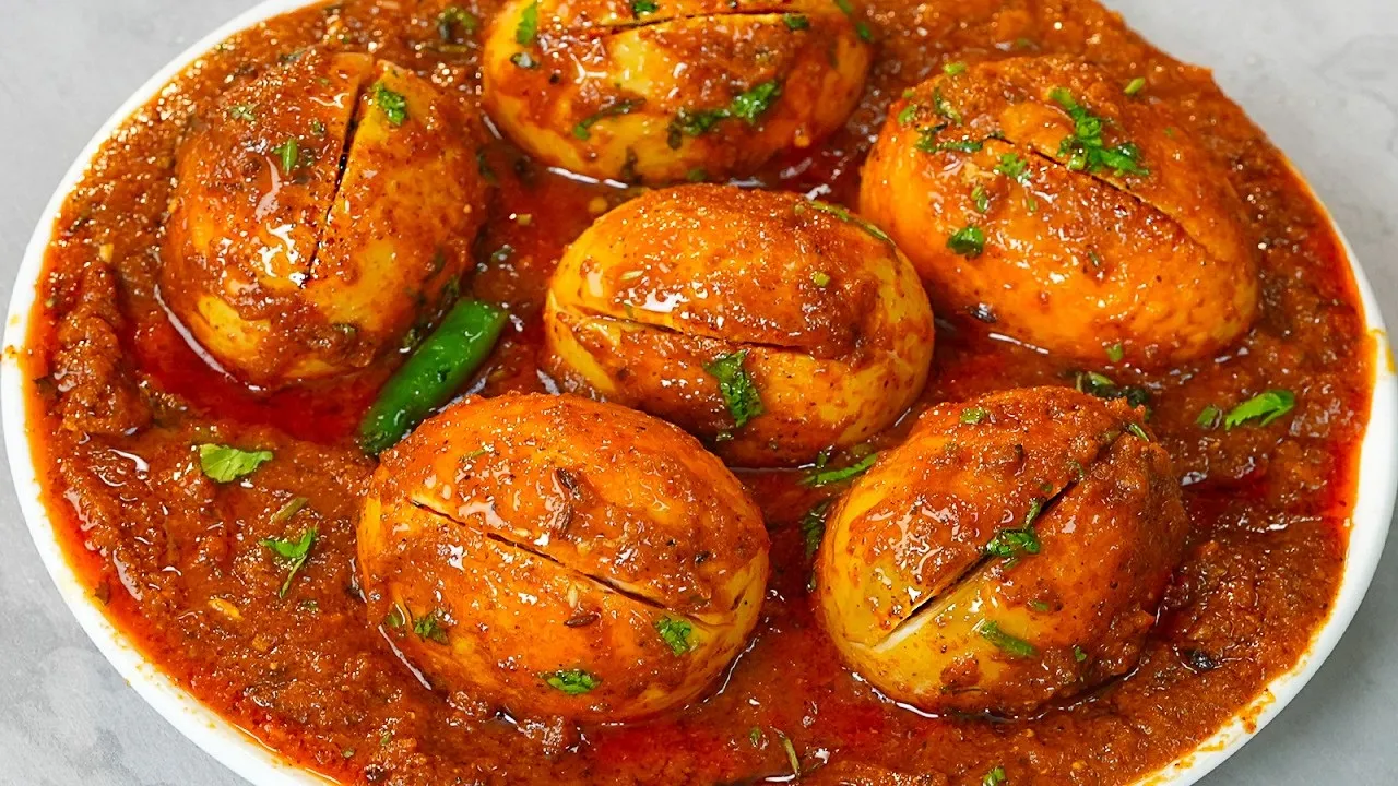 egg curry recipe at home