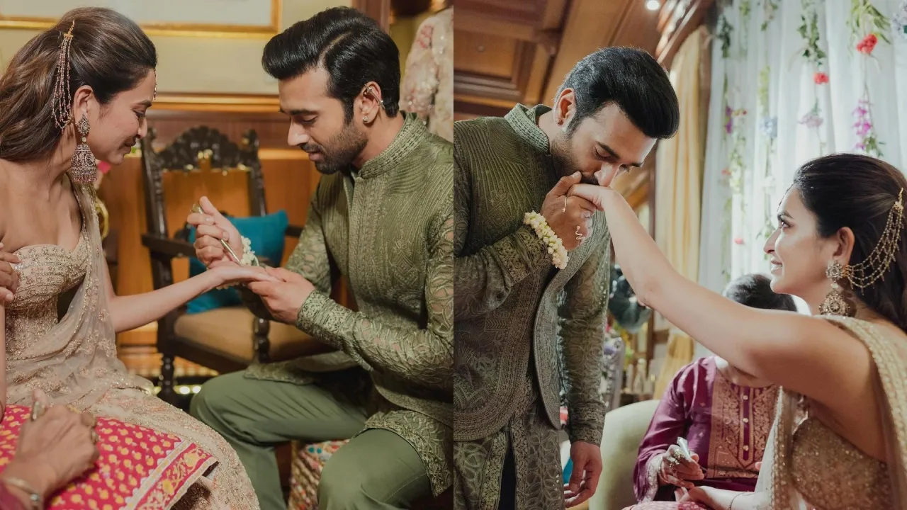 Kriti Kharbanda Pulkit Samrat Mehendi
