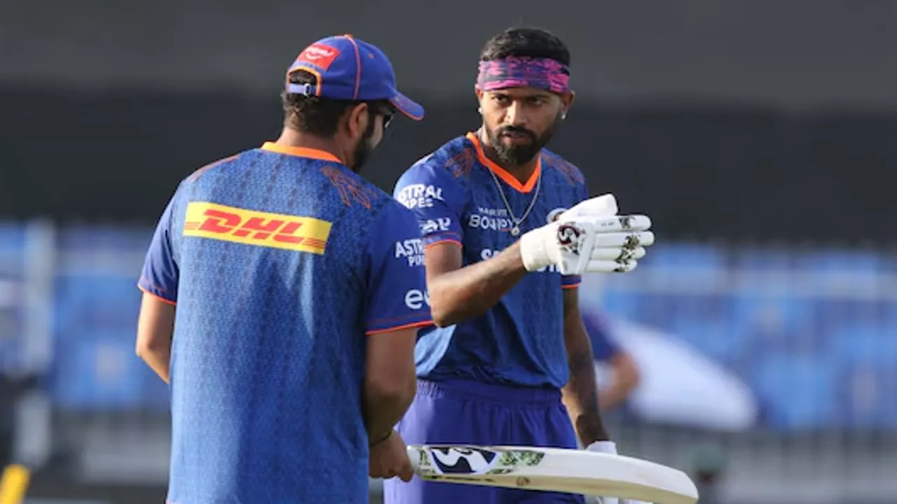 Hardik Pandya Rohit Sharma