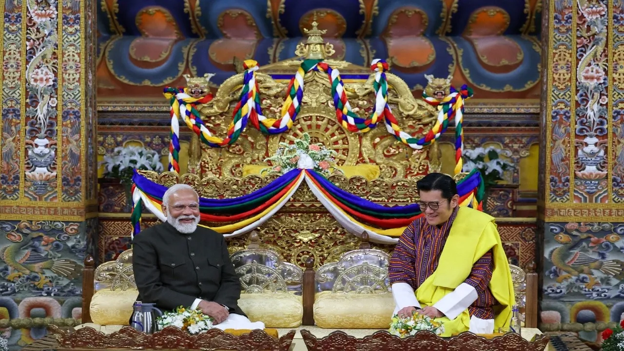 PM Modi in Bhutan