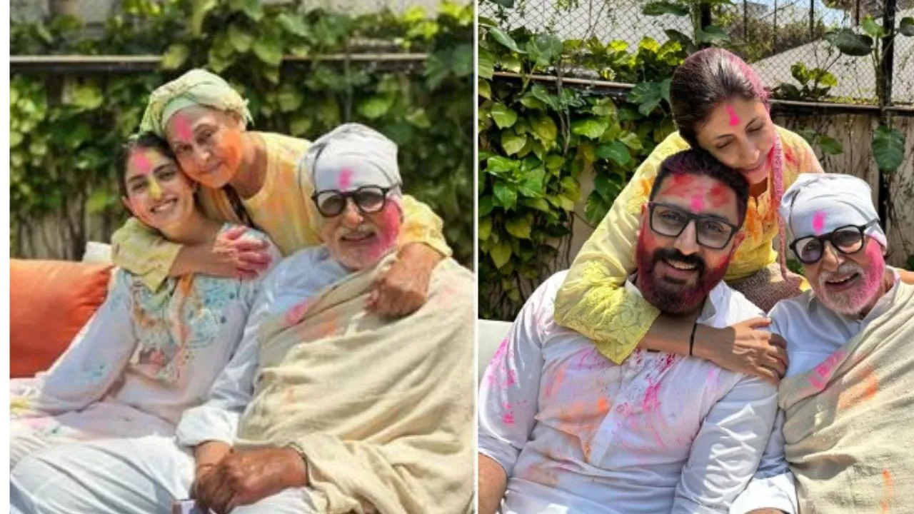Bachchan Family Holi