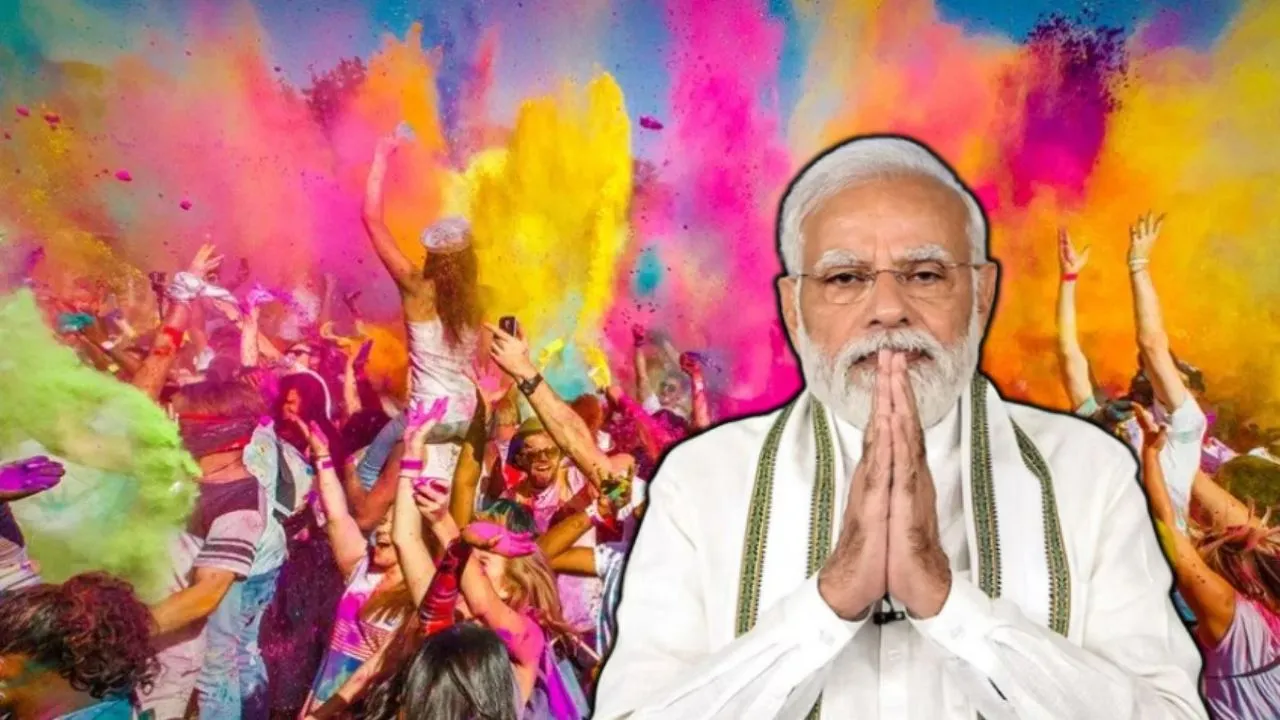 PM Modi Holi Wishes