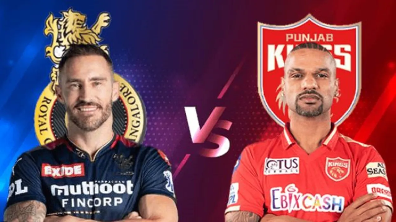 RCB vs PBKS Live IPL 2024