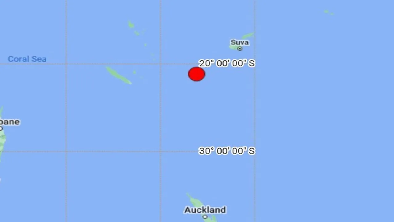 Fiji Earthquake