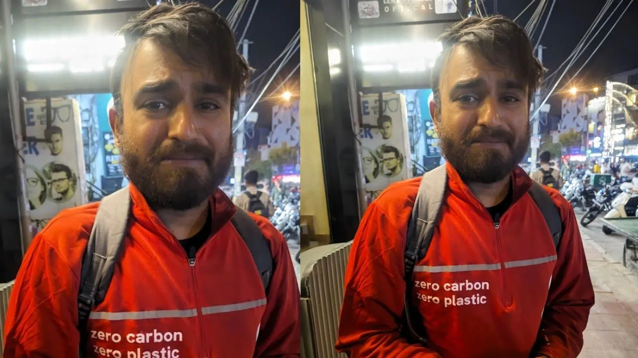 viral zomato boy photo
