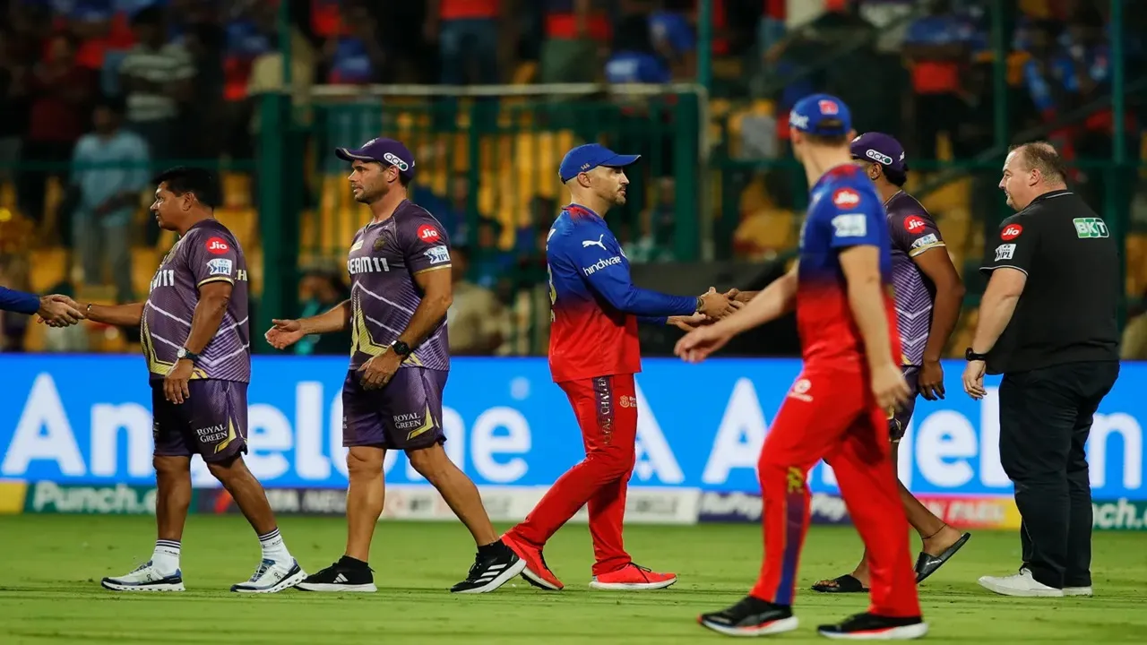 RCB vs KKR Points Table
