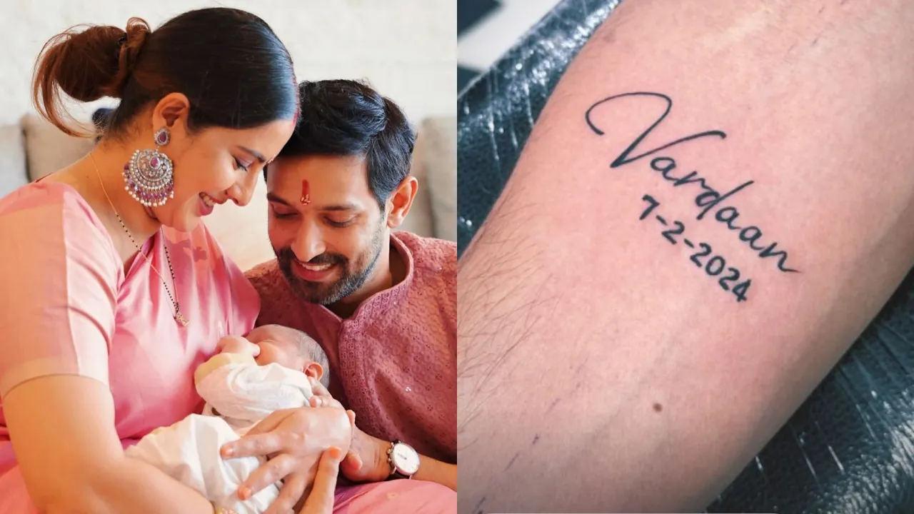 Vikrant Massey Tattoo