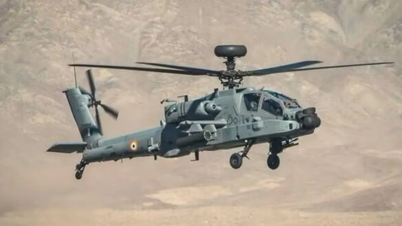 Apache helicopter