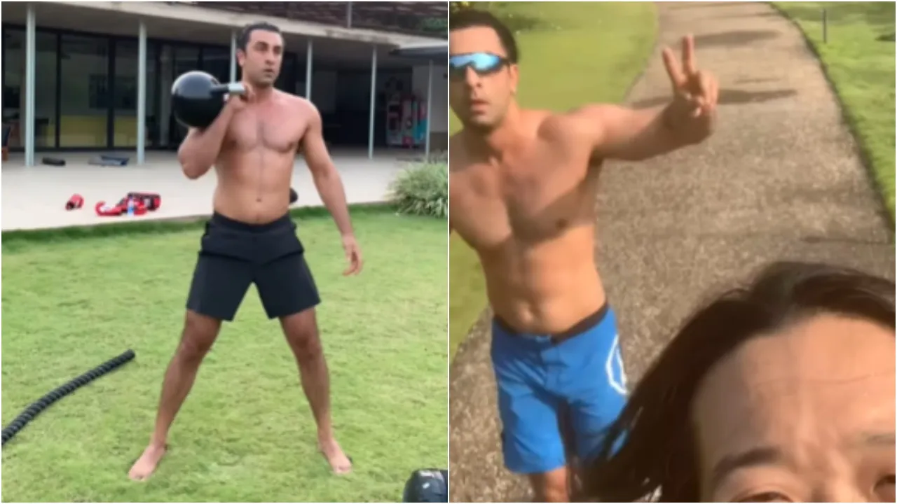 Ranbir Kapoor training