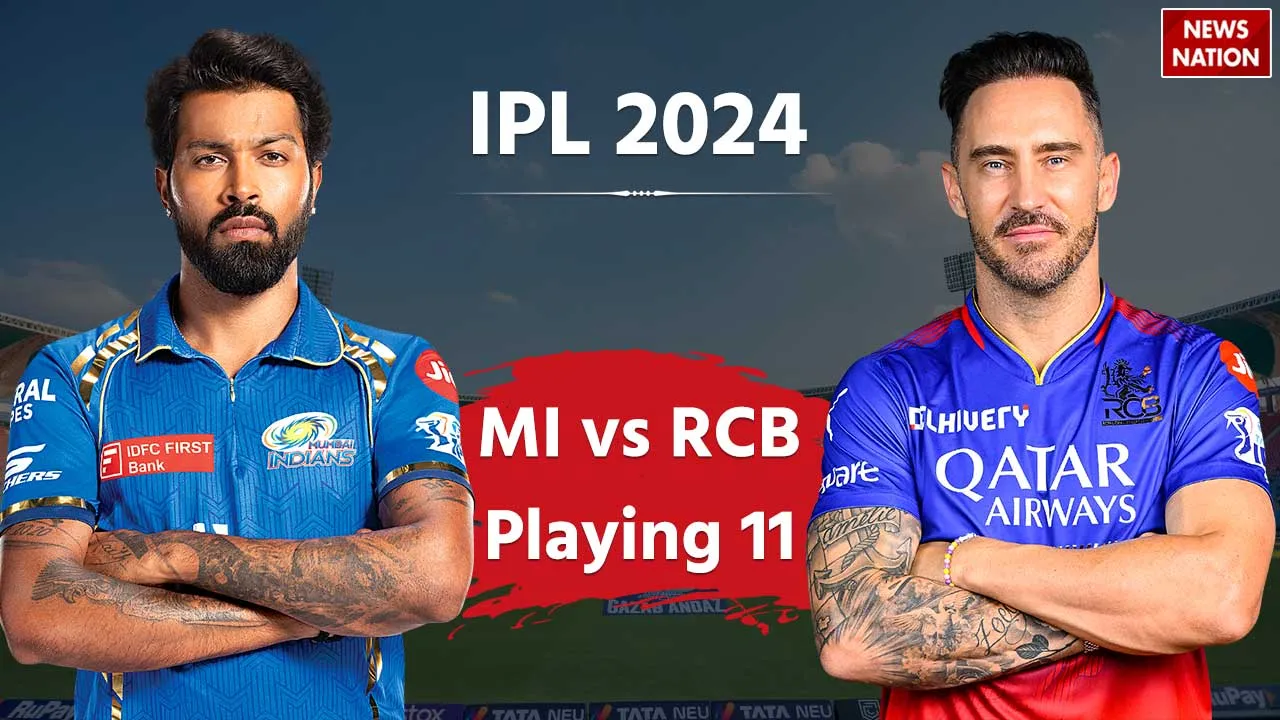 MI vs RCB Playing 11