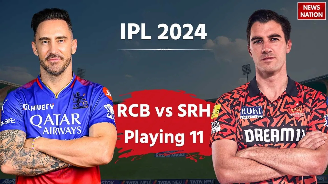 Royal Challengers Bangaluru vs Sunrisers Hyderabad Playing 11